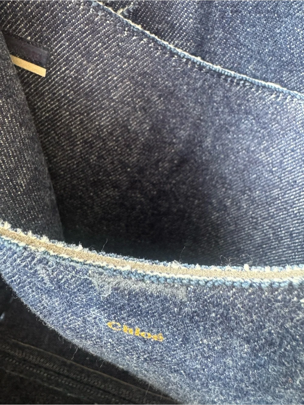 100% Authentic Chloe Denim Tote - Excellent Condition